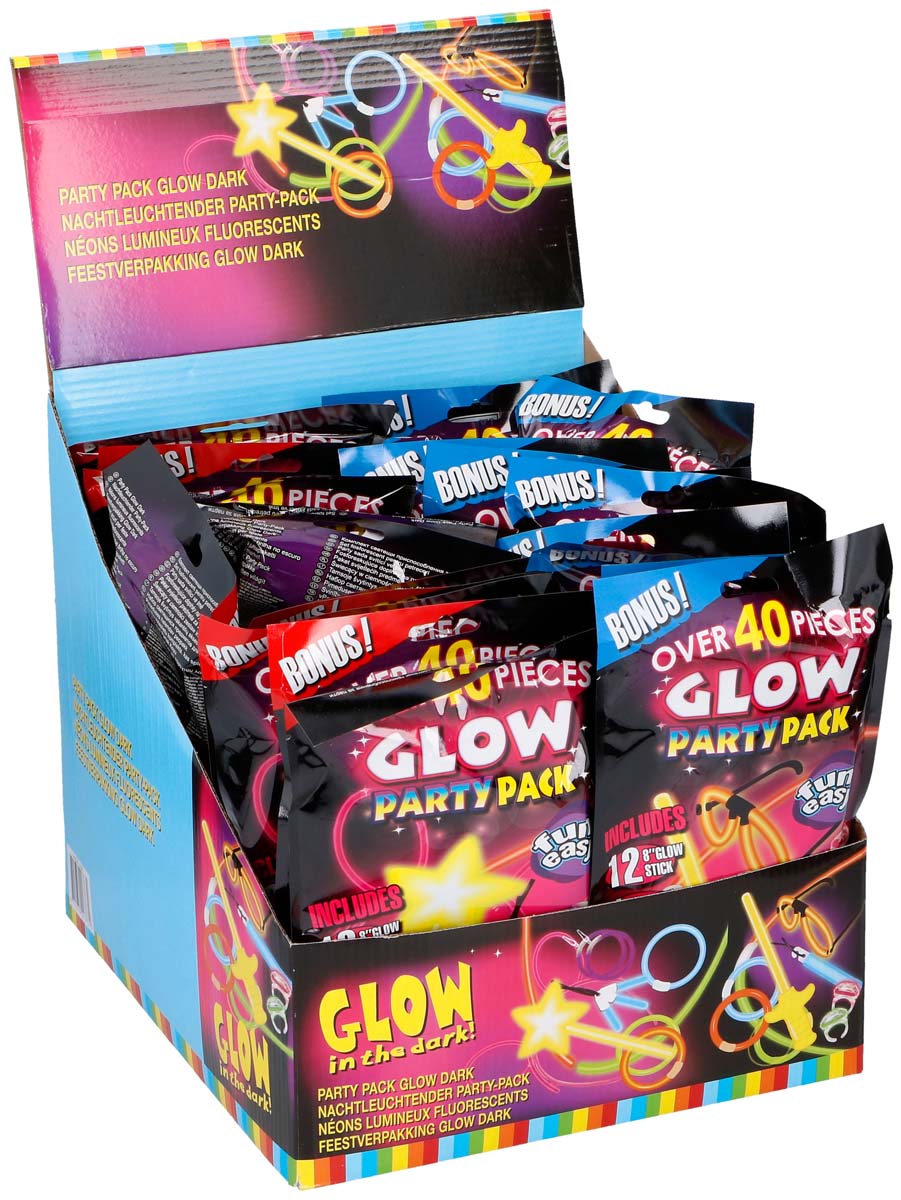 Amigo Feestverpakking Glowsticks 40-delig