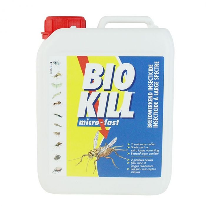 BIO KILL 2,5 l micro-fast insecticide van de nieuwste generatie