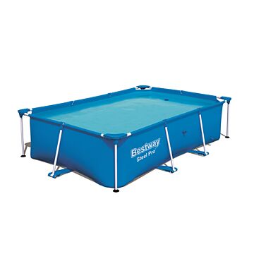 Bestway Steel Pro Deluxe Splash Jr. zwembad rechthoek 259 x 170 x 61 cm