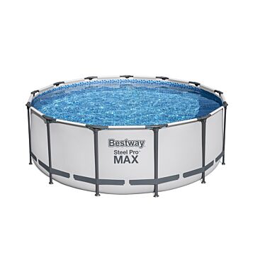 Bestway Steel Pro Max zwembad set rond Ø 396 x 122 cm