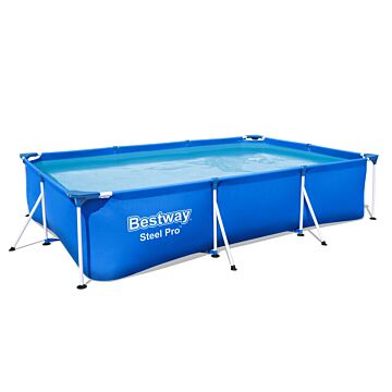 Bestway Steel Pro rechteckiges Pool-Set 300 x 201 x 66 cm