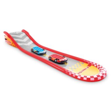 Intex Waterglijbaan Racing Fun - met 2 Body Boards - 560 cm