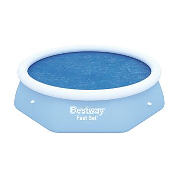Bâche à bulles isolante Bestway – bâche solaire pour piscine ronde Ø 305 cm