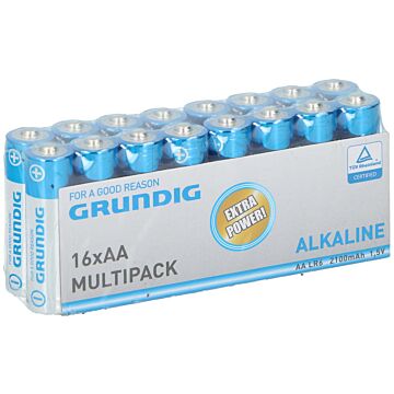 Grundig LR6 AA - pack de piles - 16 pièces
