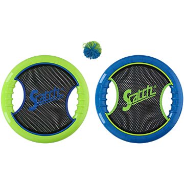 Scatch Trampoline Peddelbal Tennisspel met 2 Batjes en Bal Buitenspeelgoed