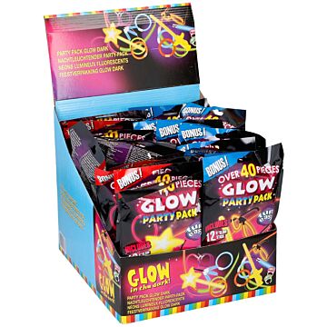 Glowsticks Feestpakket 40-delig