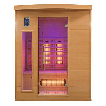 Sauna Infrarot Apollon Quartz 3 Plätze