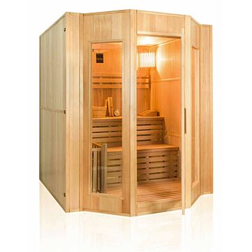 Sauna Vapeur ZEN - 4 places - pack complet 6.0kW