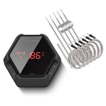Kamado Bono IBT-6XS Digitales Thermometer mit 6 Fühlern
