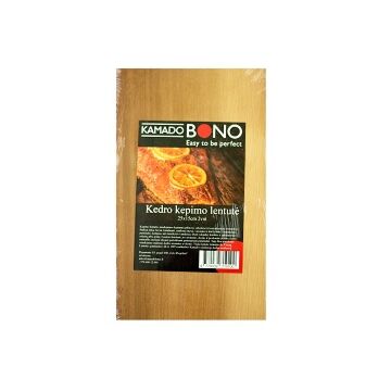 Kamado Bono Planche BBQ en Cèdre Aromatisée