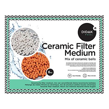 Ceramic Filter Medium – Mix 3 soorten Keramische balletjes 3.0 – 4.0 mm – 6 kg
