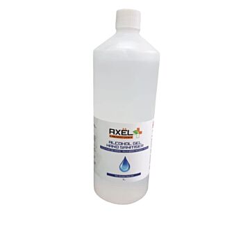 Axel Labs gel désinfectant pour les mains 1 litre - 70% d'alcool