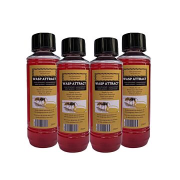 Wasp Attract Eco Appât Guêpes - Pack Valeur 4 x 250 ml