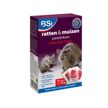 BSI Rodi Bro Pâte Rats & Souris 150 g (15x10g)