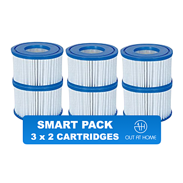 Bestway Lay-Z-Spa SMART PACK 6 st. Cartridge filters type VI 