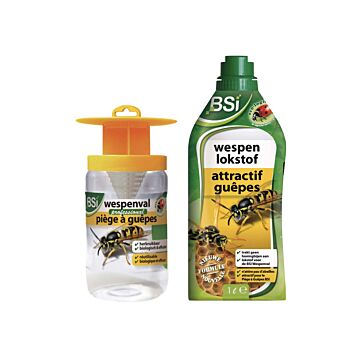 Wasp SET including 1 BSI Wasp Trap and 1 BSI Liquid Wasp Bait