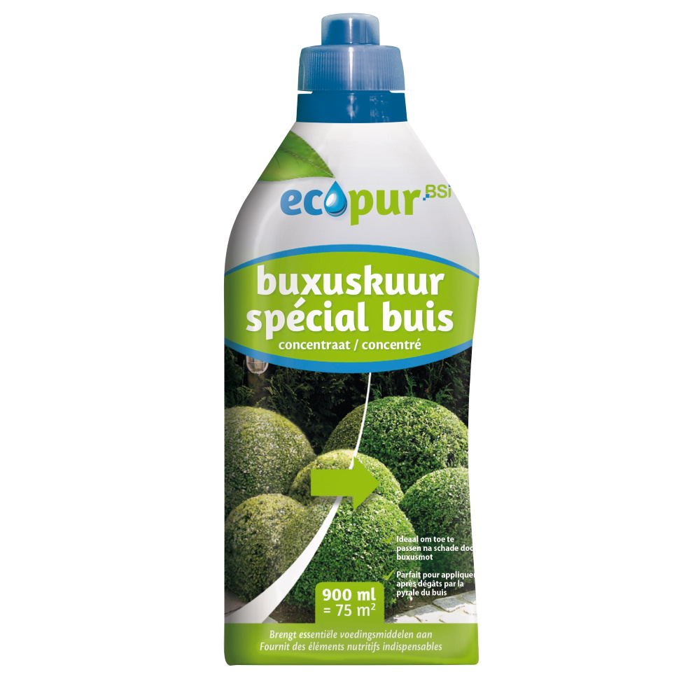 BSI Ecopur Buxuskuur - Voor een optimale gezondheid van uw buxusplanten - 900 ml voor 75 m²