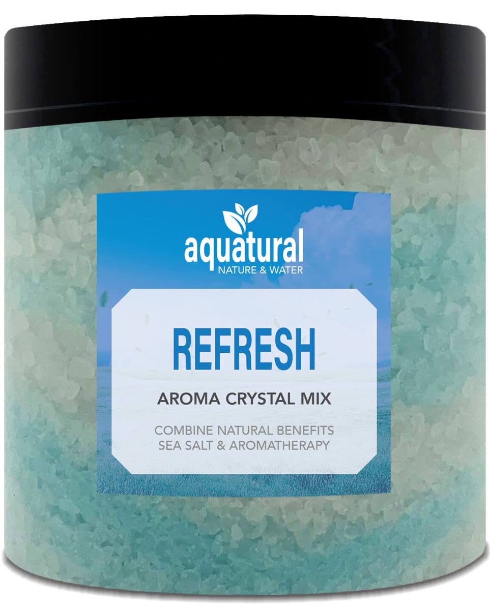 Aquatural REFRESH aroma kristallen 350 g - Benefits serie